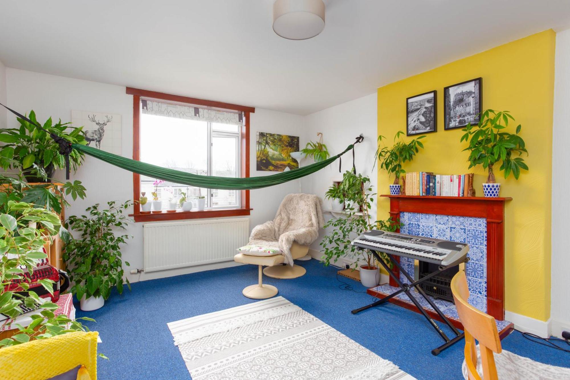 Bright & Spacious Double Room With Garden View- Close To Airport & City Centre Единбург Екстер'єр фото